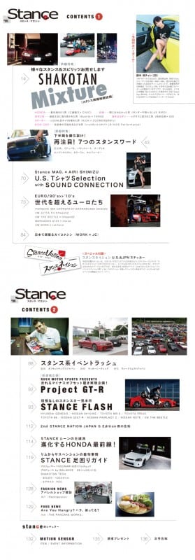 スタンスマガジン #06 目次